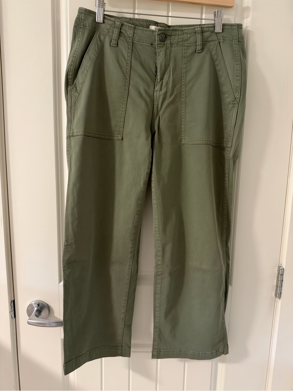 Liverpool Olive Green Utility Pants